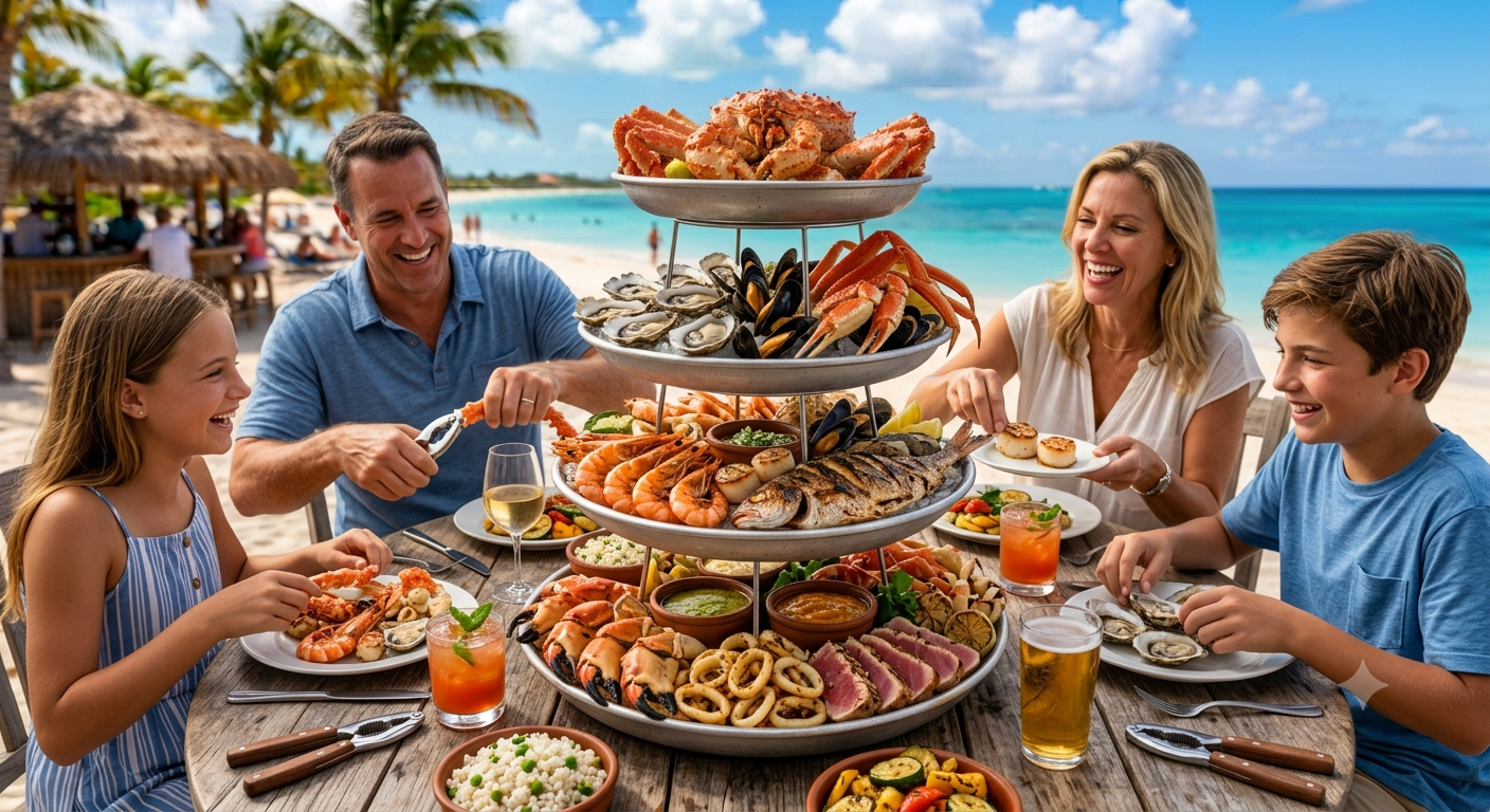 Family Seafood Tower