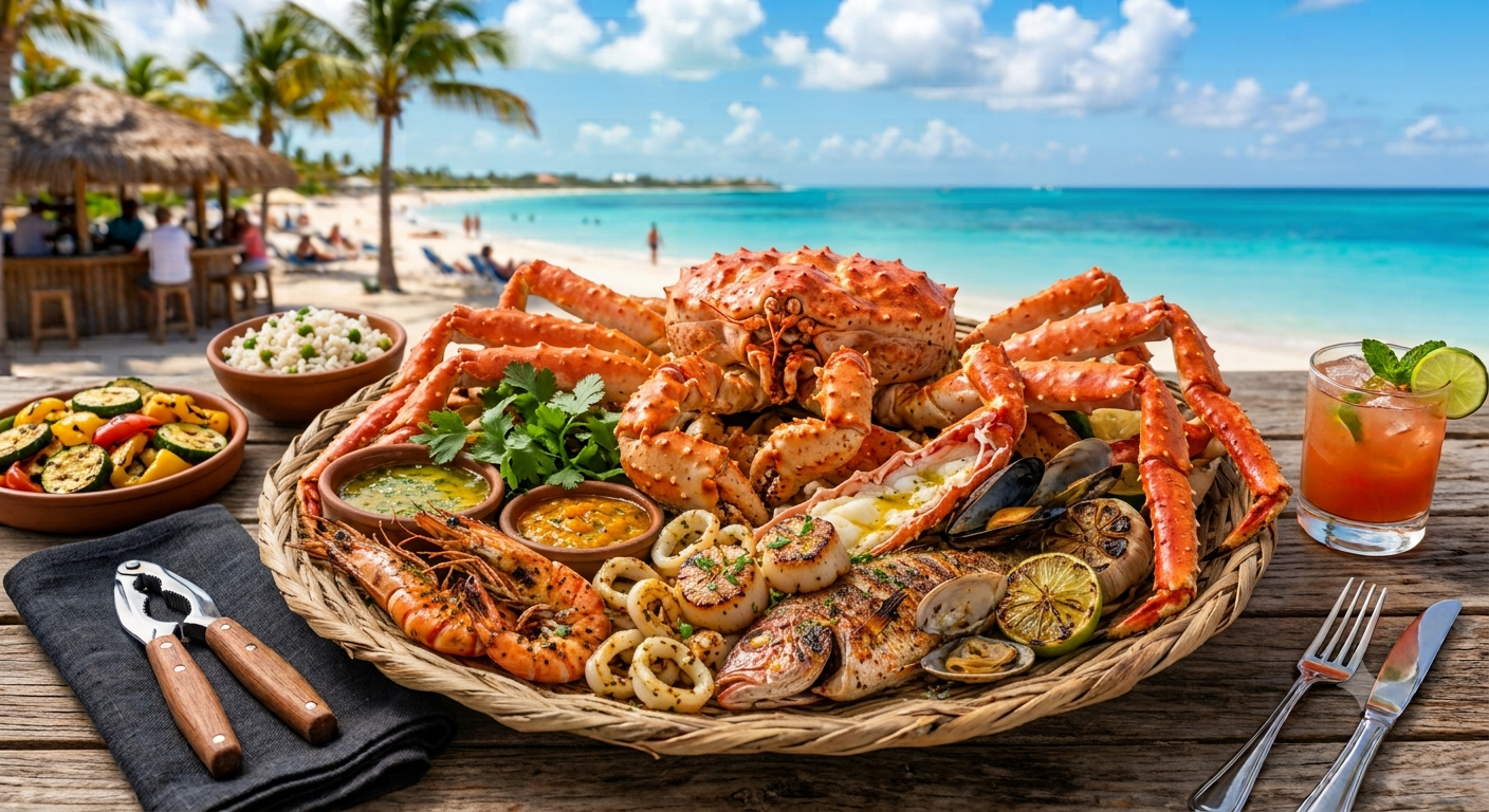 Mixed Seafood Grill