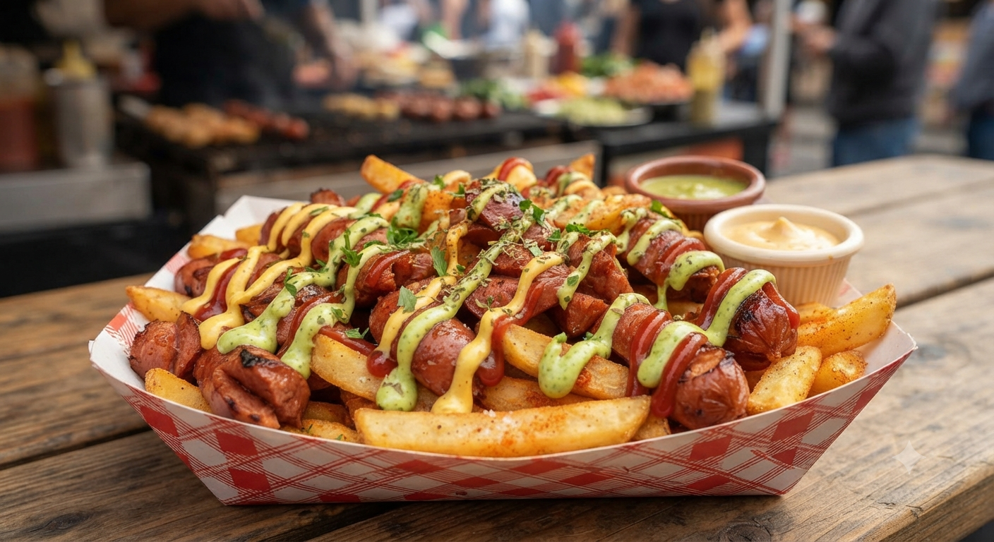 Salchipapas
