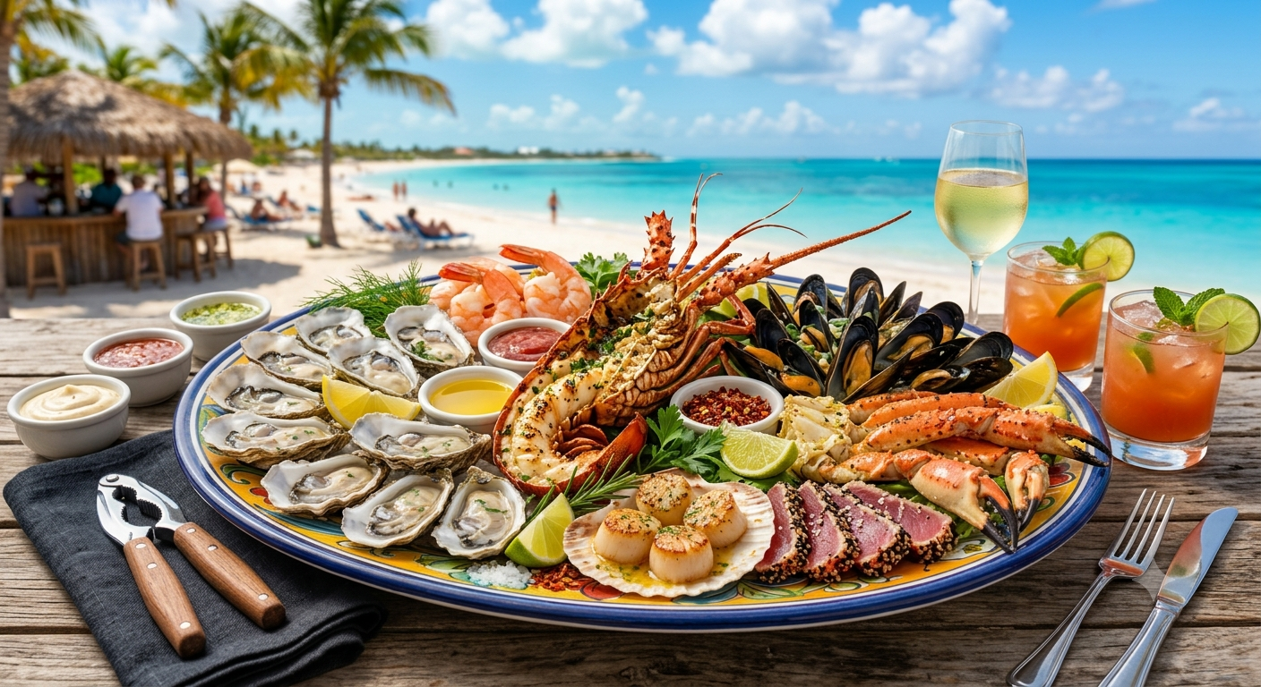 Seafood Deluxe Platter